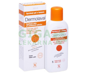 DERMOLAVAL sprchový gel a šampon 200ml