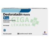 Desloratadin Viatris 5mg tbl.flm.30
