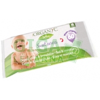 Obrázek Dětské čistící ubrousky Organyc z biobavlny 60ks