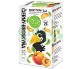 Dětský černý čaj brosk.bez kof. 20x1.5g Fytopharma