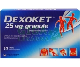 Dexoket 25mg granule por.gra.sol.10x25mg