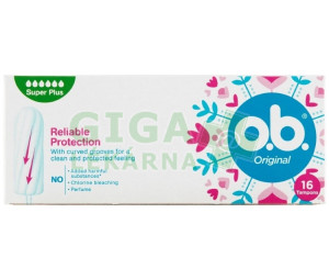 DH tampóny o.b. super plus 16ks