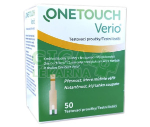 Test.proužky OneTouch Verio 50ks
