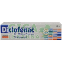 Diclofenac Dr.Müller Pharma 10mg/g gel 60g