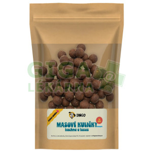 DINGO masové kuličky kachna a losos 16mm/150g