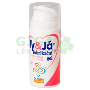 Fotka Dr.Müller Lubrikační gel Ty Já jahoda 100ml Obrázek Dr.Müller Lubrikační gel Ty Já jahoda 100ml