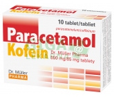 Dr.Müller Paracetamol kofein 500mg/65mg tbl.10