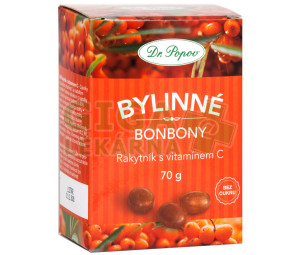 Dr.Popov Bonbony Rakytník s vitamínem C 70g