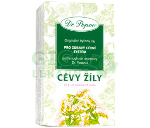 Dr.Popov Čaj Cévy žíly 20x1.5g