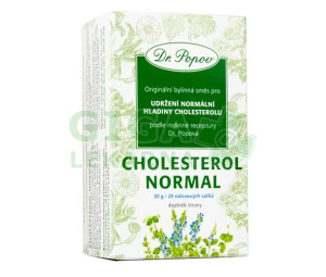 Dr.Popov Čaj Cholesterol normal 20x1.5g