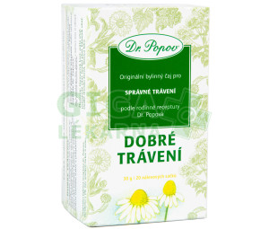 Dr.Popov Čaj Dobré trávení 20x1.5g