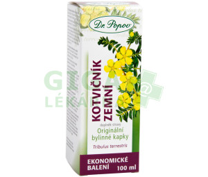 Dr.Popov Kapky bylinné Kotvičník zemní 100ml