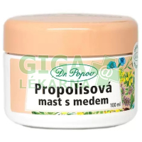 Obrázek Dr.Popov Propolisová mast s medem 100ml