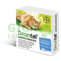 Drontal 2 tablety pro kočky