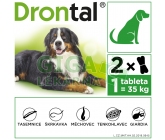 Obrázek Drontal Dog Flavour XL 2 tablety pro psy na 35kg