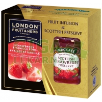 DS jahoda s van.čaj 20x2g n.s. + džem 340g