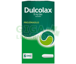 Dulcolax čípky 10mg sup.6