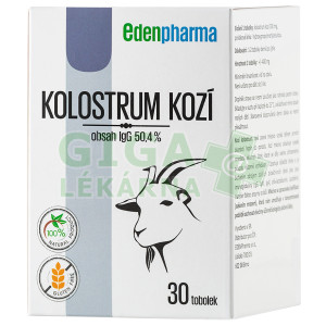 Edenpharma Kolostrum kozí 30 kapslí