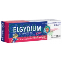 ELGYDIUM KIDS gel.ZP s fluorin.2-6 let 50ml jahoda