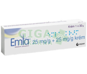 Emla 25mg/g+25mg/g crm 1x30g