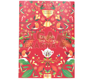 English Tea Shop Adventní kalendář červený Bio 24 sáčků