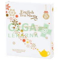 English Tea Shop Adventní kalendář kniha bílá Bio 24ks