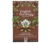 English Tea Shop Bio Čaj Čok.Rooibos Vanilka 20s.