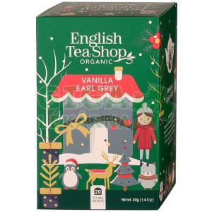 Obrázek English Tea Shop Bio Vanilka a Černý čaj pro sezonu 20 sáčků