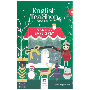English Tea Shop Bio Vanilka a Černý čaj pro sezonu 20 sáčků