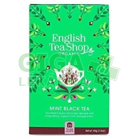 Fotka English Tea Shop Černý čaj s mátou mandala 20 sáčků Obrázek English Tea Shop Černý čaj s mátou mandala 20 sáčků