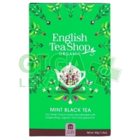 English Tea Shop Černý čaj s mátou mandala 20 sáčků
