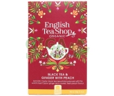 English Tea Shop Černý čaj, zázvor a broskev Mandala 20s.