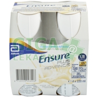 Ensure Plus Advance vanilková příchuť 4x220ml