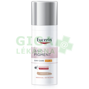 Fotka EUCERIN AntiPigment denní krém středně tmavý SPF30 50ml Obrázek EUCERIN AntiPigment denní krém středně tmavý SPF30 50ml