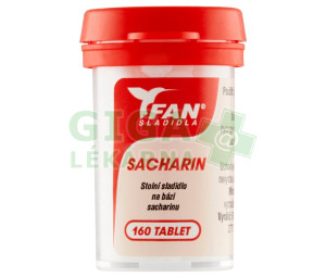 Fan sladidlo Sacharin 10g/160 tablet
