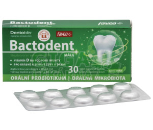 Favea Bactodent Máta tbl.30