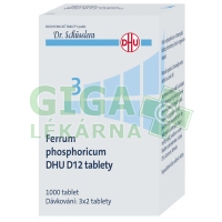 Ferrum phosphoricum DHU 1000 tbl.D12 (No.3)