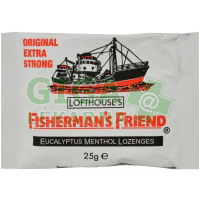 Fishermans friend bonbóny originál extra silné 25g bílé