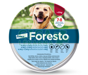 Foresto 4.50g+2.03g obojek pro psy nad 8kg