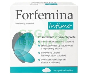 Forfemina Intimo 14 vaginálních tablet