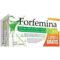 Forfemina Slim odvodnění těla 25% GRATIS 75 kapslí