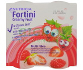 Fortini Creamy fruit multi fibre červ.ovoce 4x100g