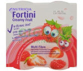 Fortini Creamy fruit multi fibre červ.ovoce 4x100g