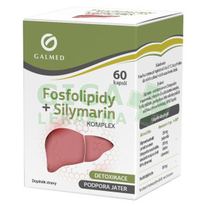 Fosfolipidy+Silymarin komplex 60 kapslí Galmed