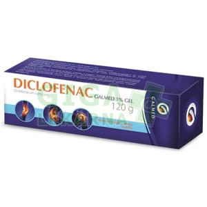 Galmed Diclofenac 1% gel drm.gel 1x120g