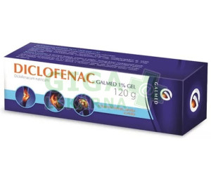 Diclofenac Galmed 1% gel drm.gel 1x120g