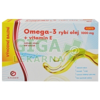 Obrázek Galmed Omega-3 rybí olej forte 180 tobolek