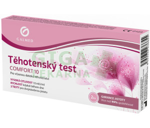 Test Těhotenský GALMED Comfort 10 hCG 2ks II