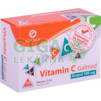 Galmed Vitamin C Retard 500mg tbl.30