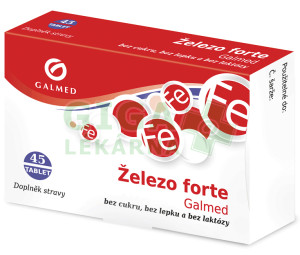 Galmed Železo forte 45 tablet